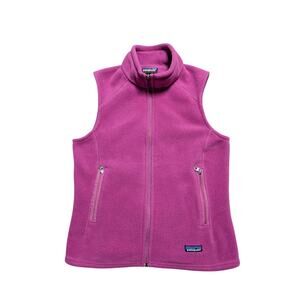 Patagonia Synchilla fleece vest, Medium, Hot Pink Fleece